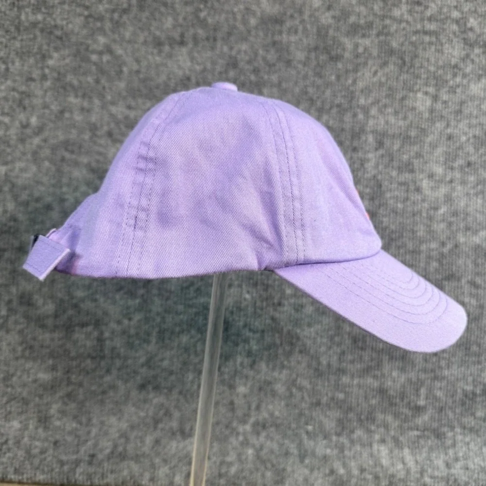 Under Armour Youth Purple Baseball Cap Orange Logo Adjustable Hat 1272197 OSFA